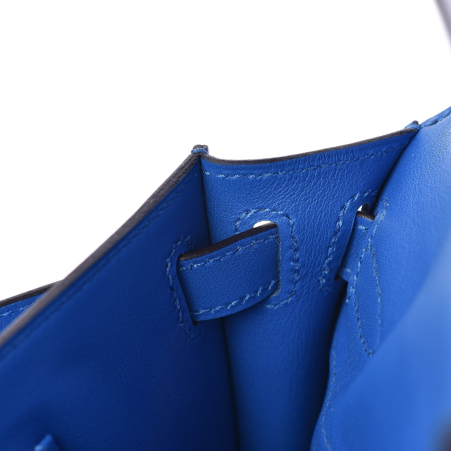Swift Kelly Cut Clutch Pochette Bleu Zanzibar