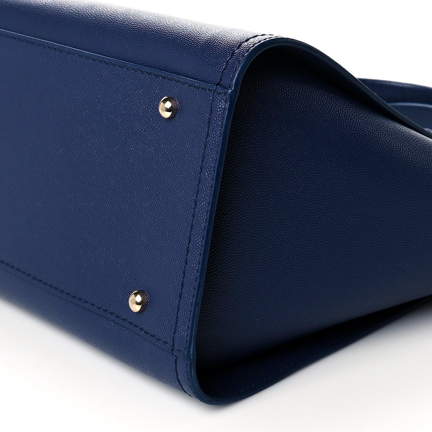 Chanel Caviar Small Studded Deauville Tote Navy 9 of 9