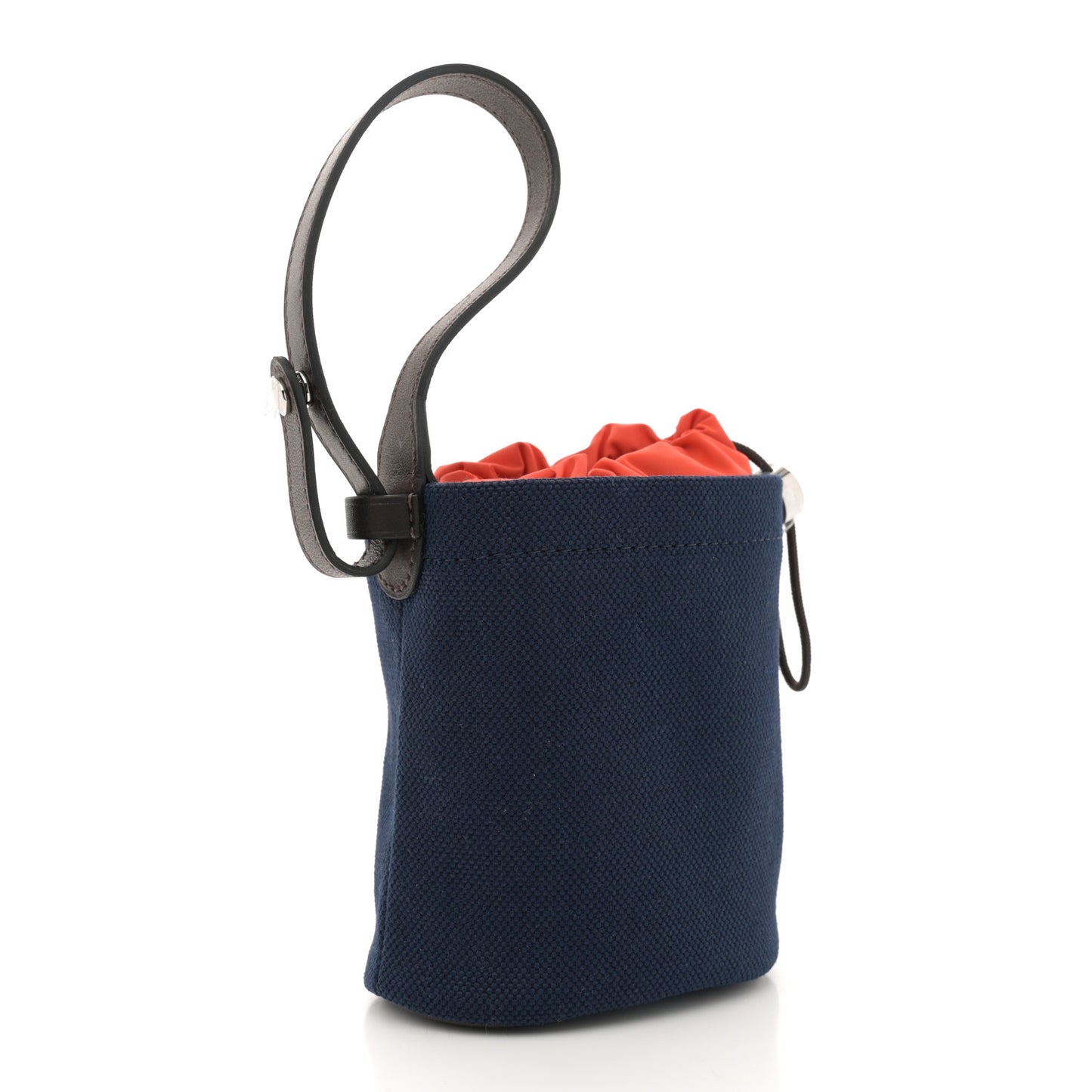 Coated Canvas On-the-Go Dog Pouch Navy
