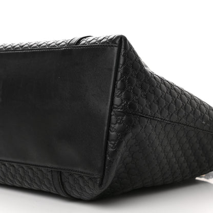 Gucci Soft Microguccissima Dome Satchel Black 10 of 15