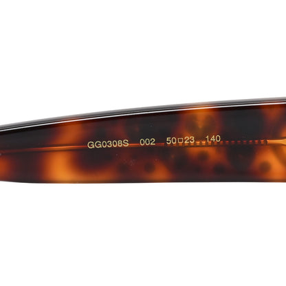 Gucci Crystal Cat Eye Sunglasses GG0308S Havana 6 of 6