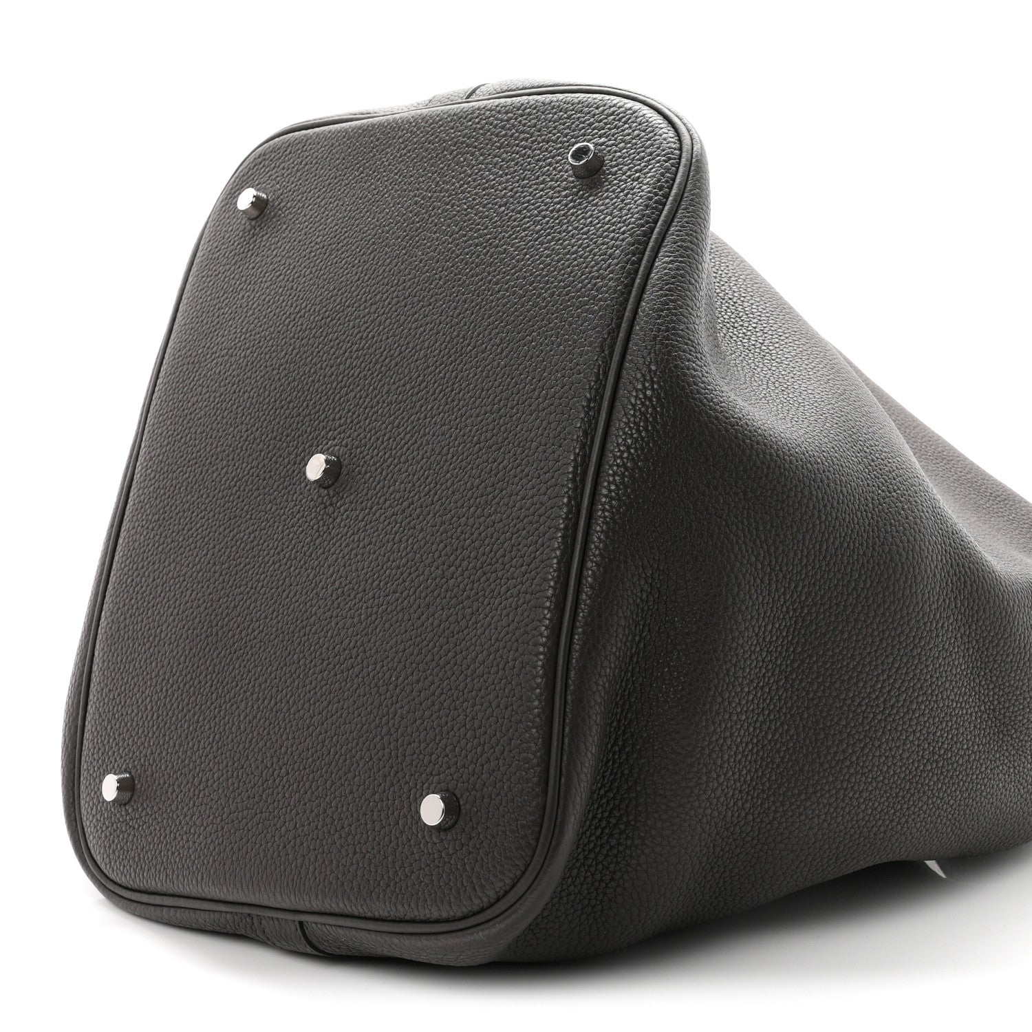 Hermes Taurillon Clemence Picotin Lock TGM Graphite 10 of 10