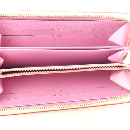 Louis Vuitton Monogram Multicolor Zippy Wallet White Litchi 5 of 7