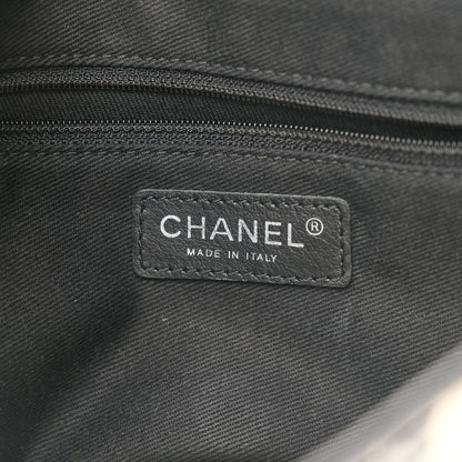 Chanel PVC Tweed Patchwork Medium Single Flap Black 6 of 18