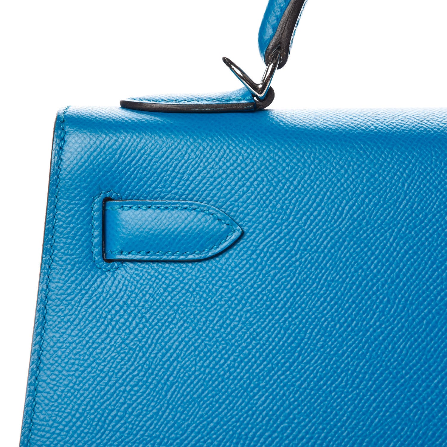 Hermes Epsom Kelly Sellier 32 Bleu Zanzibar 15 of 36