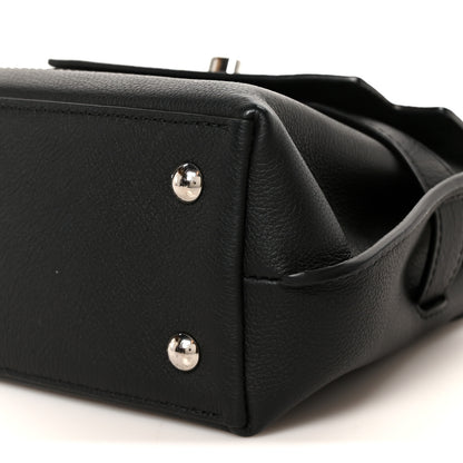 Louis Vuitton Calfskin Lockme Ever BB Black 10 of 10