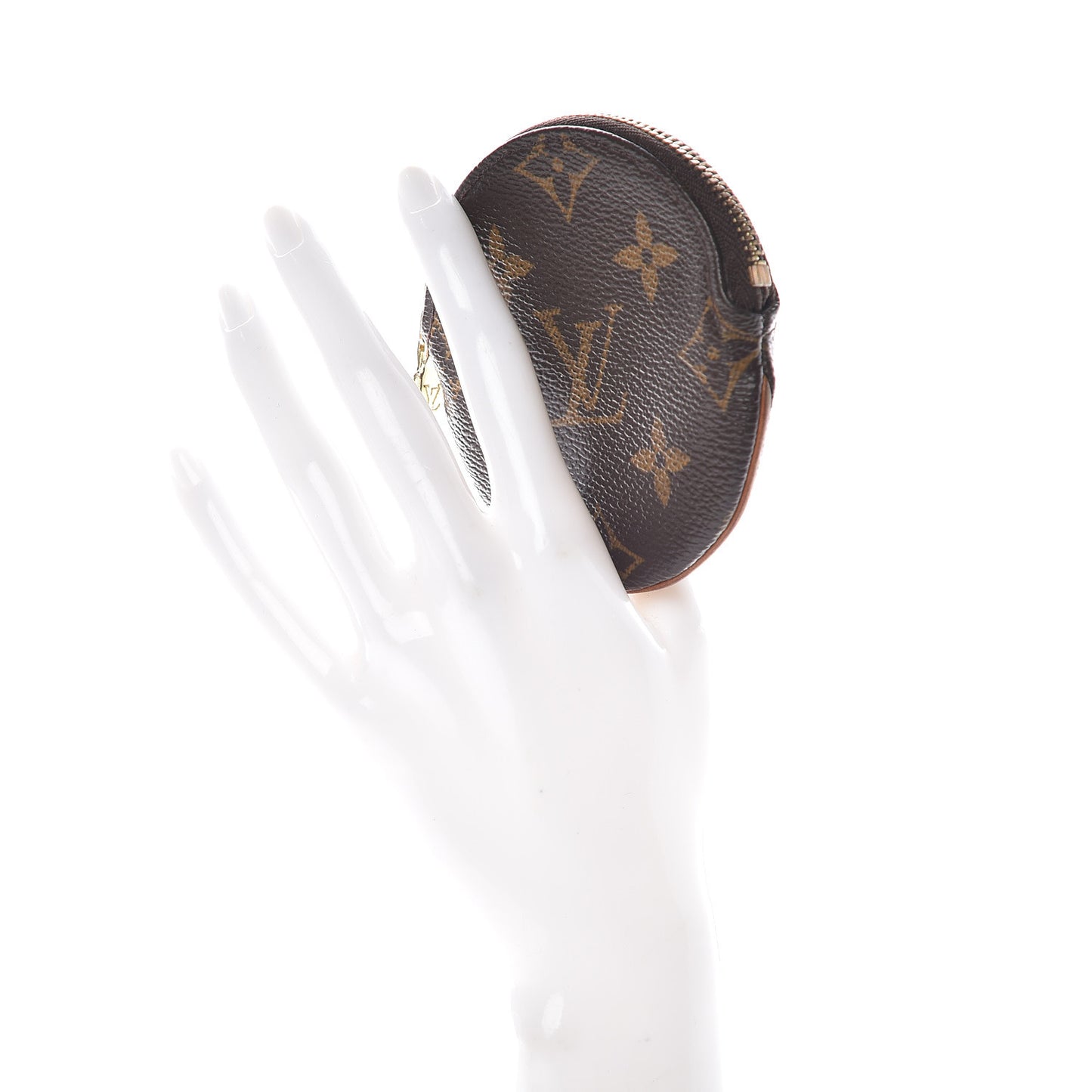 Monogram Round Coin Purse