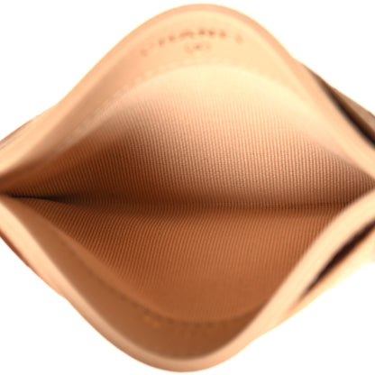 Chanel Caviar Quilted Card Holder Beige 5 of 9