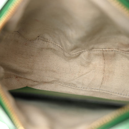 Gucci Calfskin GG Matelasse Shoulder Bag Spring Green Natural 12 of 14