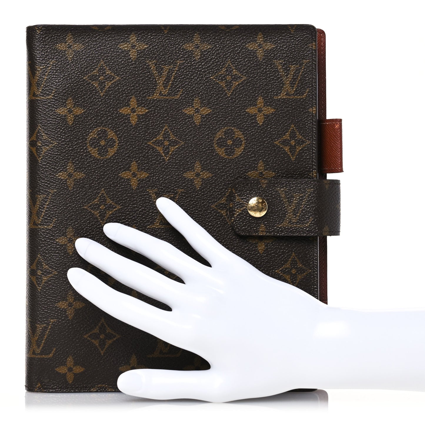 Monogram Large Ring Agenda Cover