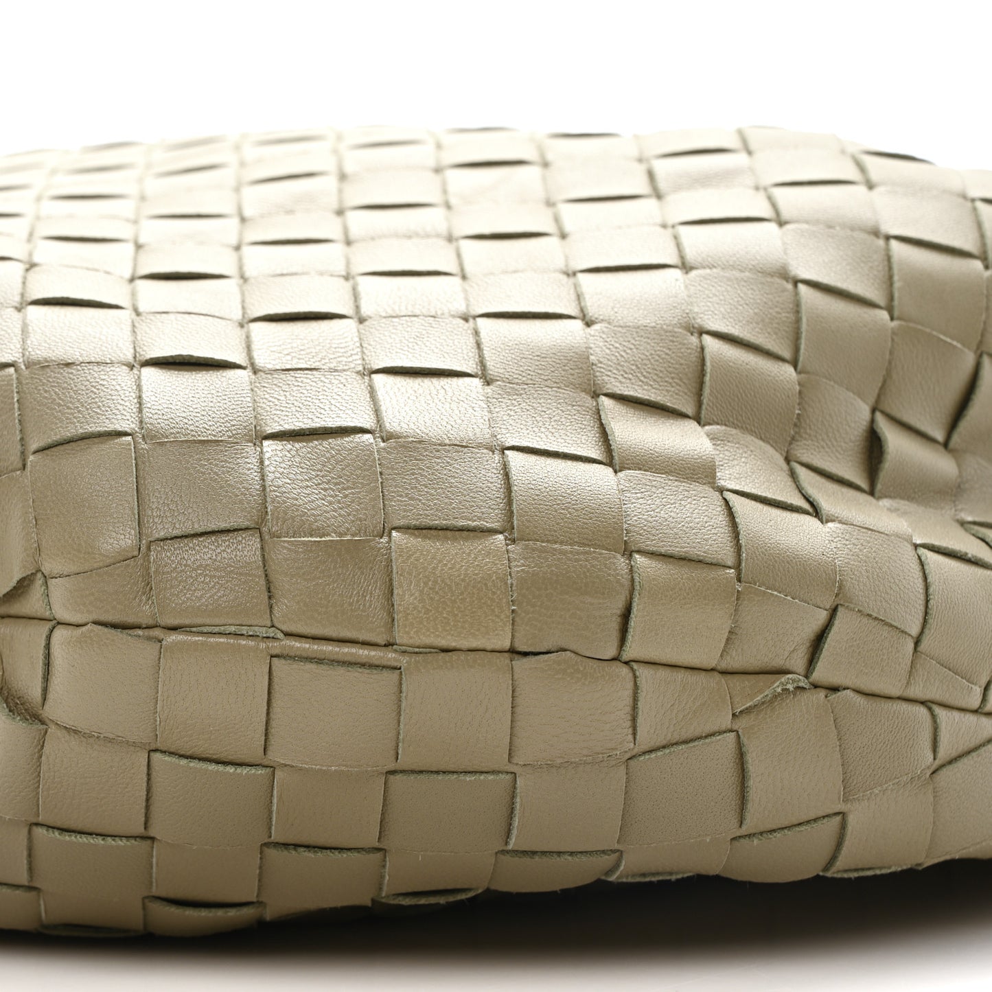 Nappa Intrecciato Teen Jodie Hobo Travertine