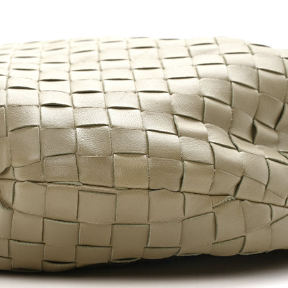 Bottega Veneta Nappa Intrecciato Teen Jodie Hobo Travertine 9 of 9
