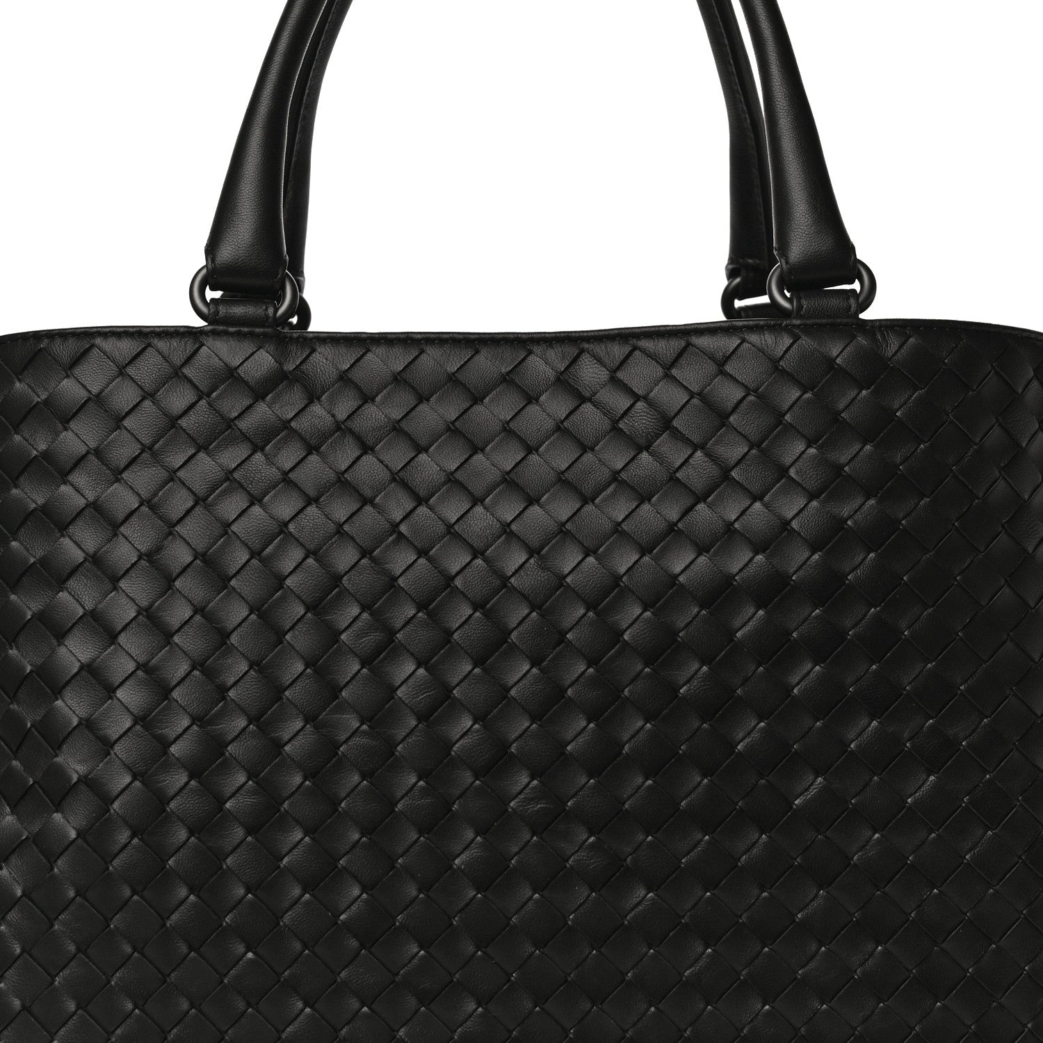 Bottega Veneta Nappa Intrecciato Milano Tote Black 2 of 10