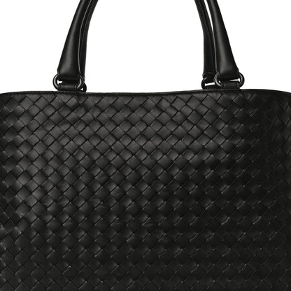 Bottega Veneta Nappa Intrecciato Milano Tote Black 2 of 10