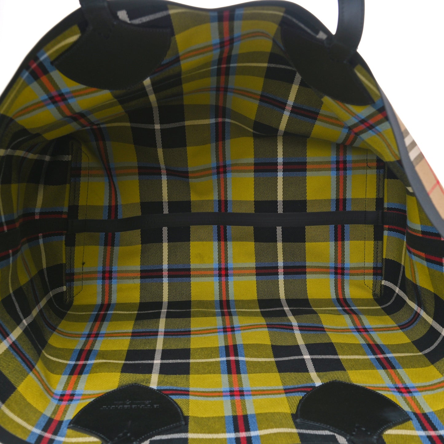 Vintage Check Extra Large The Giant Reversible Tote Antique Yellow