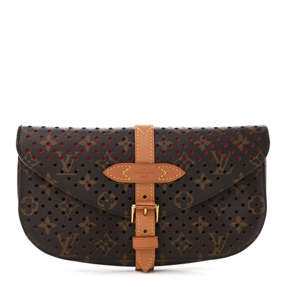 Louis Vuitton Monogram SC Flore Clutch Saumur Corail 1 of 7