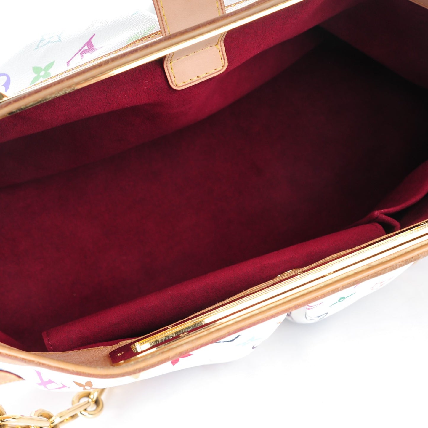 Monogram Multicolor Judy GM White