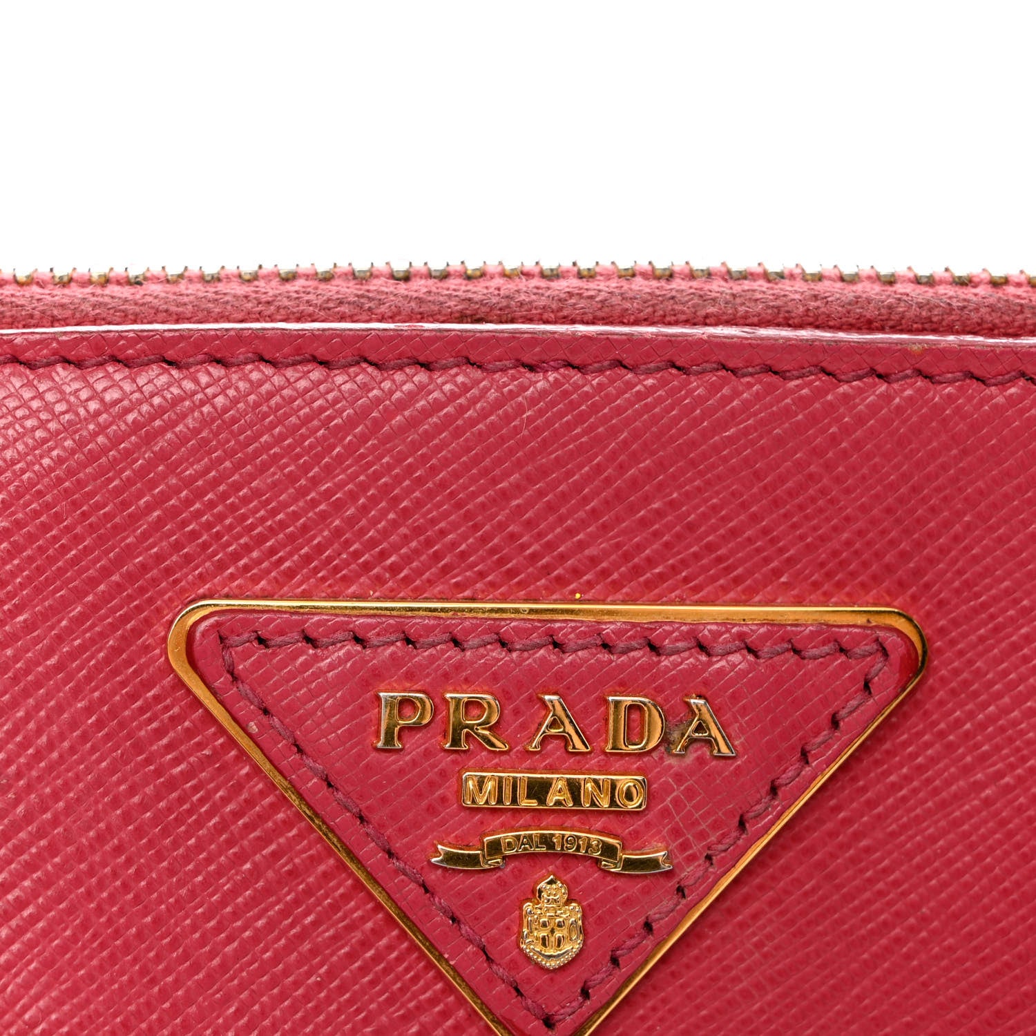 Prada Saffiano Lux Medium Promenade Tote Peonia 12 of 12