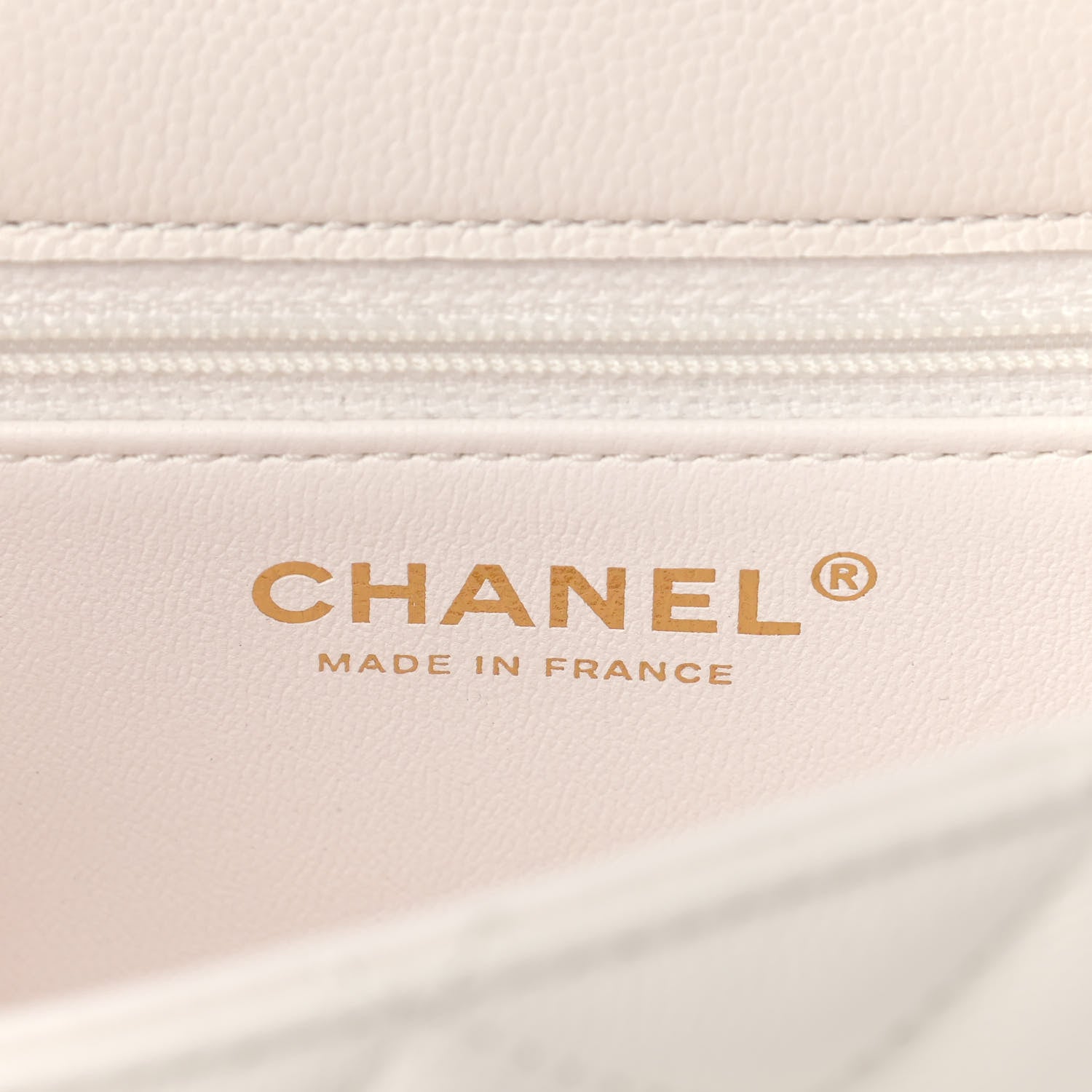 Chanel Caviar Quilted Mini Sweet Classic Flap White 5 of 10
