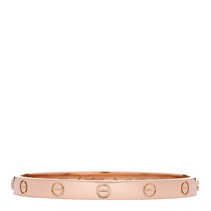 Cartier 18K Pink Gold LOVE Bracelet 17 1 of 8