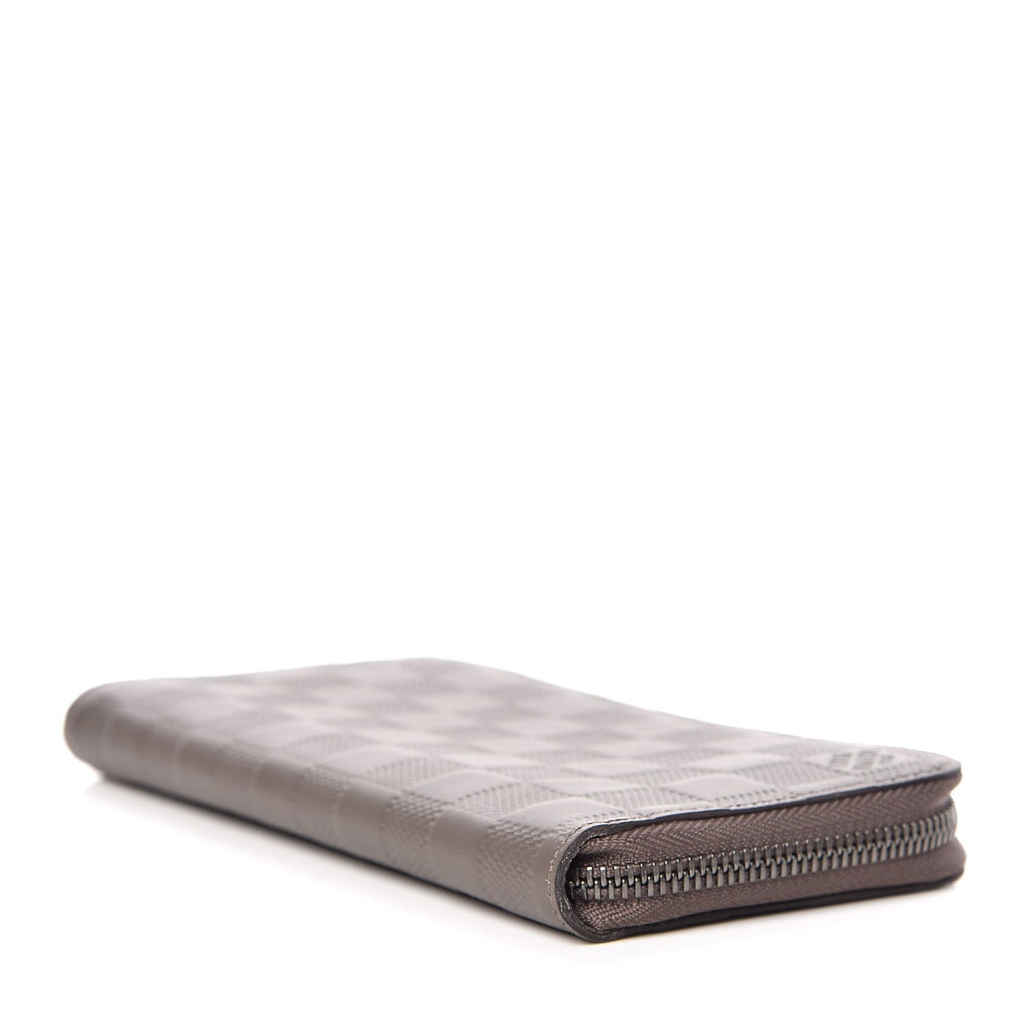 Damier Infini Zippy Vertical Wallet Granit
