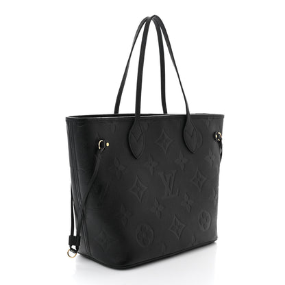 Louis Vuitton Empreinte Monogram Giant Neverfull MM Black 5 of 12