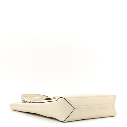 Gucci New Sakai Calfskin Lux Small Dahlia Tote Mystic White 5 of 11