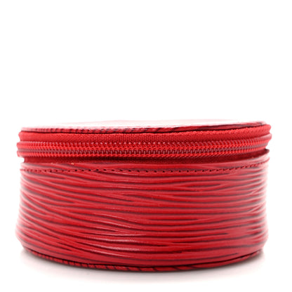 Louis Vuitton Epi Ecrin Bijoux 8cm Jewelry Box Red 4 of 6