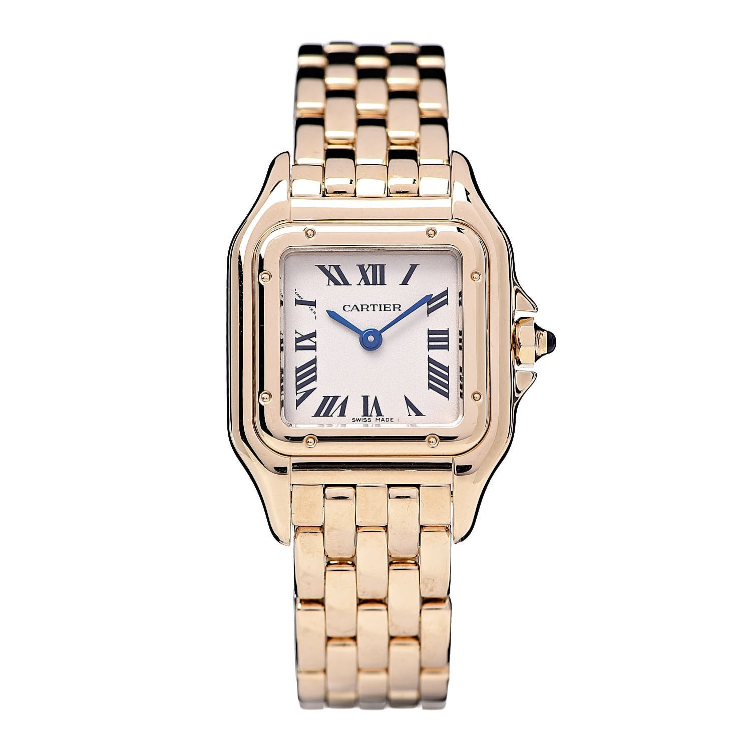 Cartier 18K Yellow Gold 22mm Panthere Quartz Watch 1 of 9