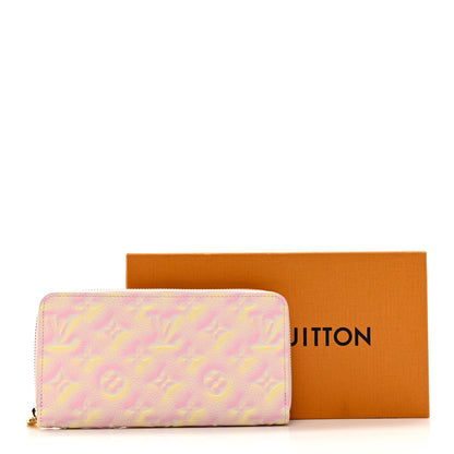 Louis Vuitton Empreinte Monogram Summer Stardust Zippy Wallet Pink 7 of 7