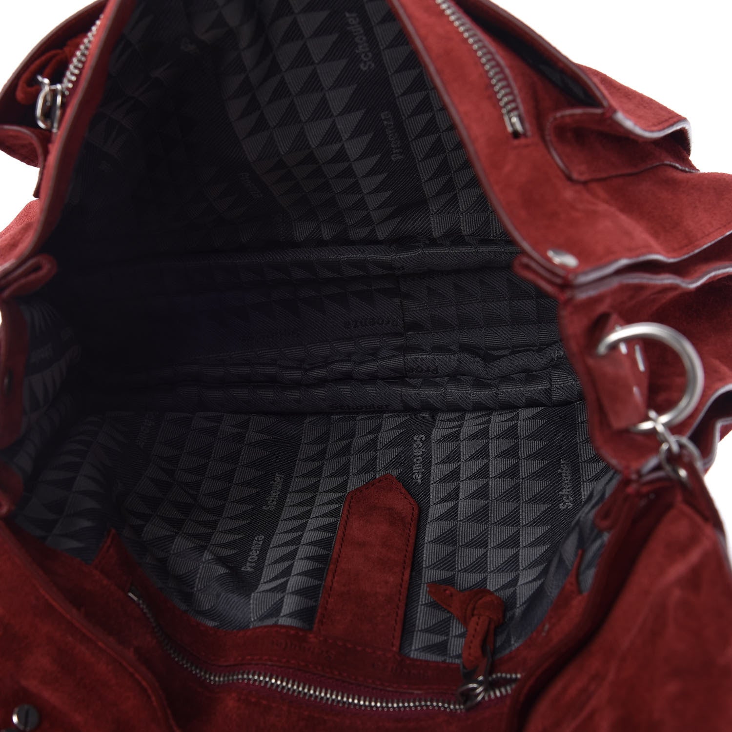 Proenza Schouler Suede Medium PS1 Satchel Midnight Plum 5 of 13