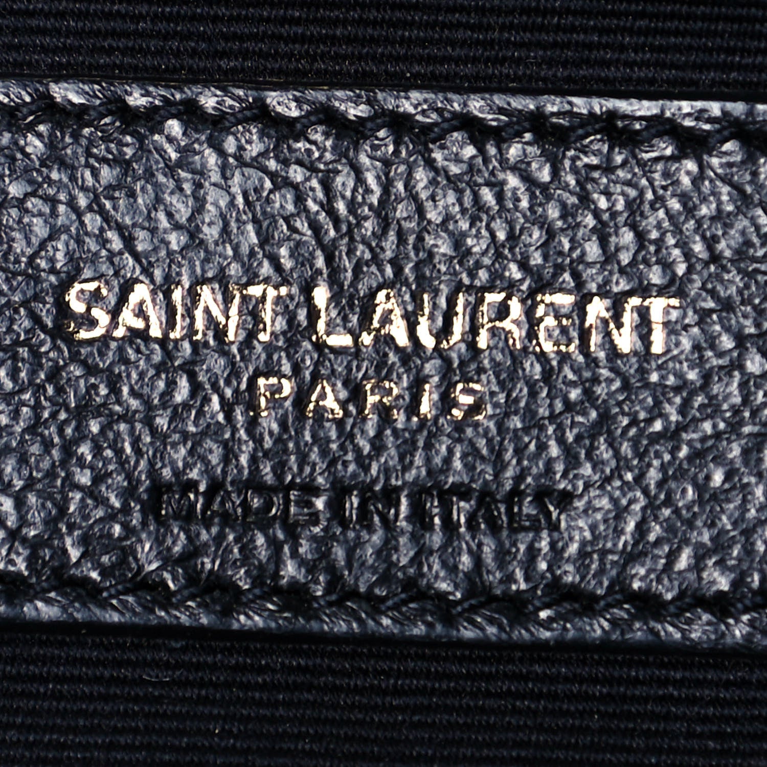 Saint Laurent Crinkled Calfskin Matelasse Monogram Medium Niki Chain Satchel Storm 6 of 12