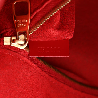Louis Vuitton Damier Ebene Caissa Hobo Cherry 7 of 20