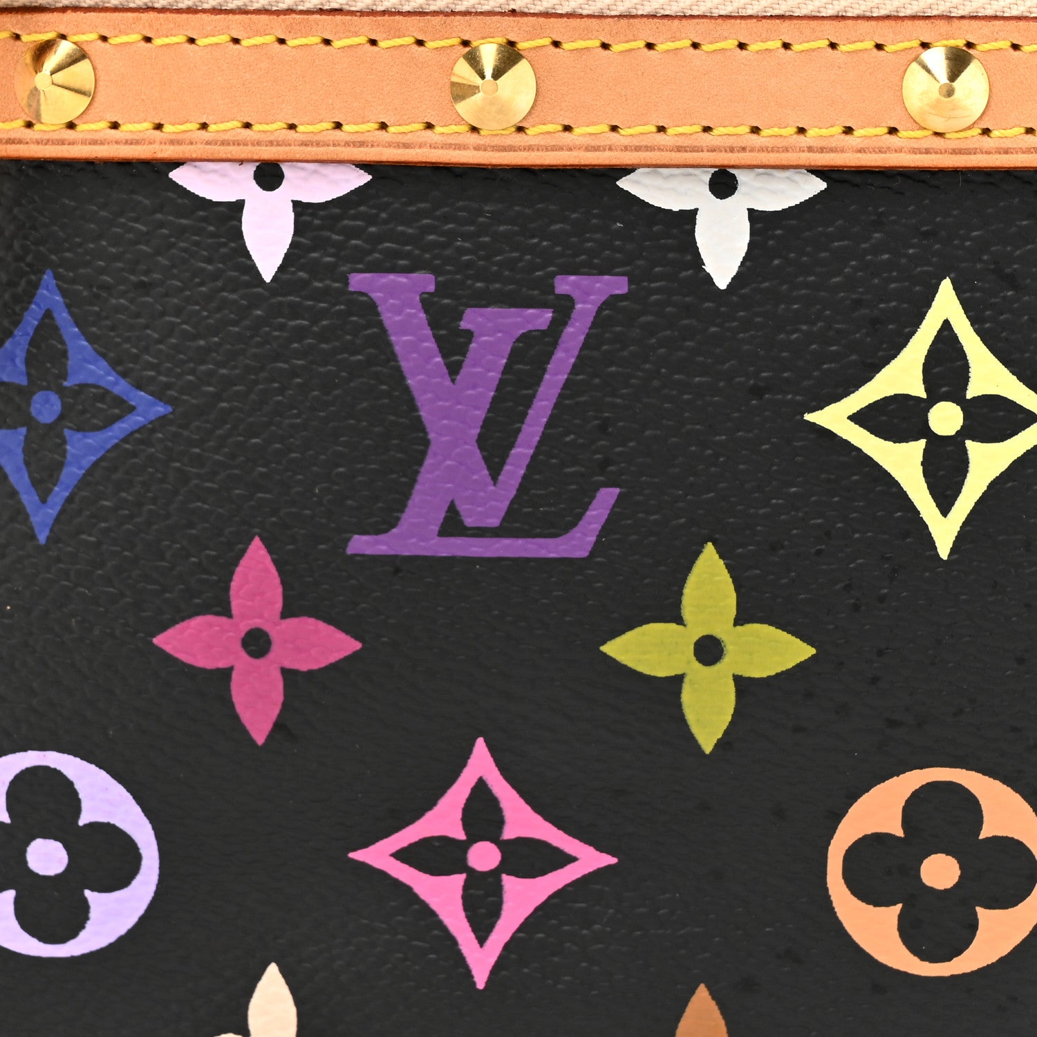 Louis Vuitton Monogram Multicolor Boulogne Black 7 of 12