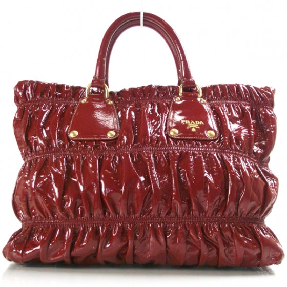 Vernice Dressy Gaufre Red