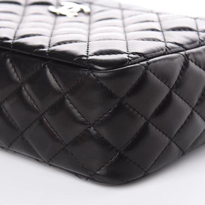 Chanel Lambskin Quilted Medium Camera Case Black 9 of 12
