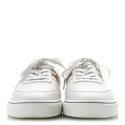 Hermes Calfskin Mens Keep Mule Sneakers 42 White Naturel 3 of 10