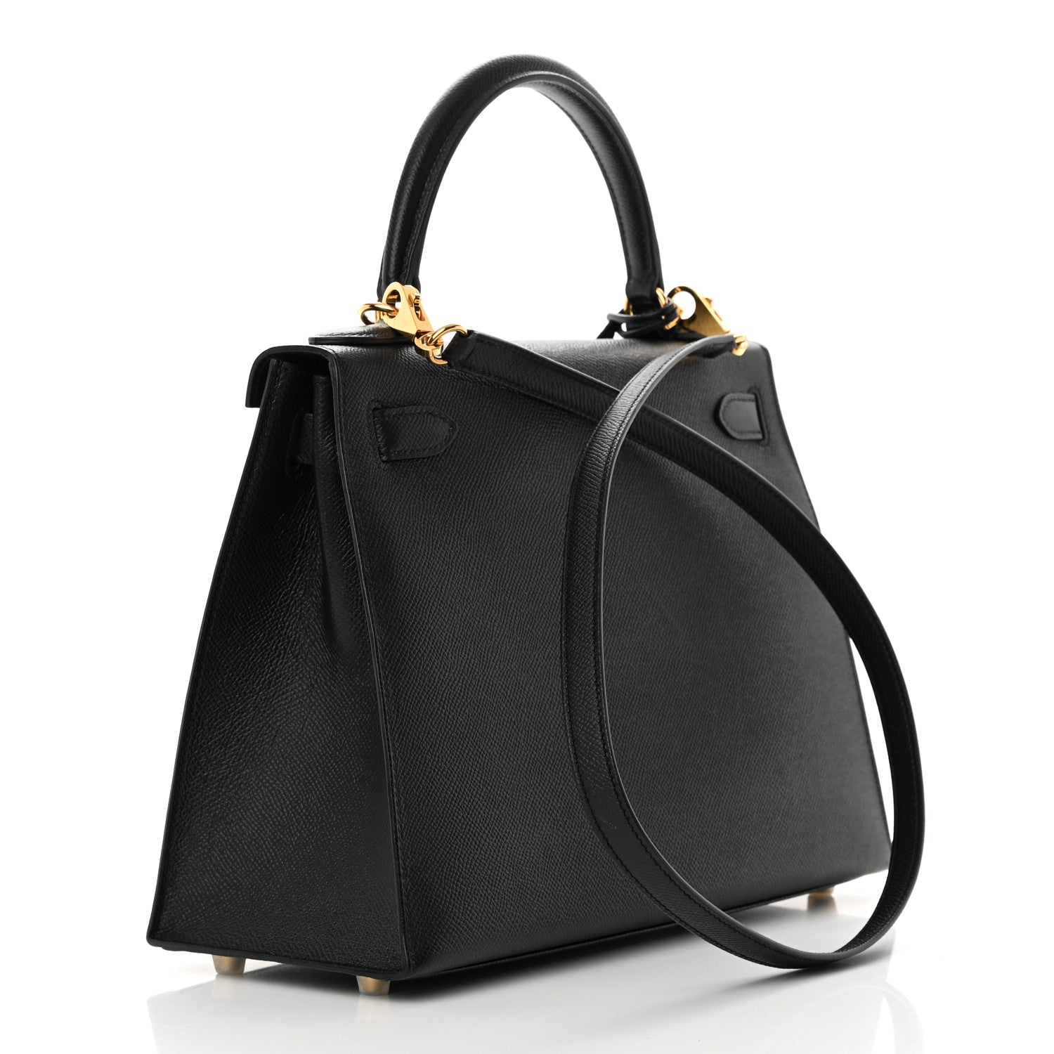 Hermes Epsom Kelly Sellier 28 Black 2 of 13