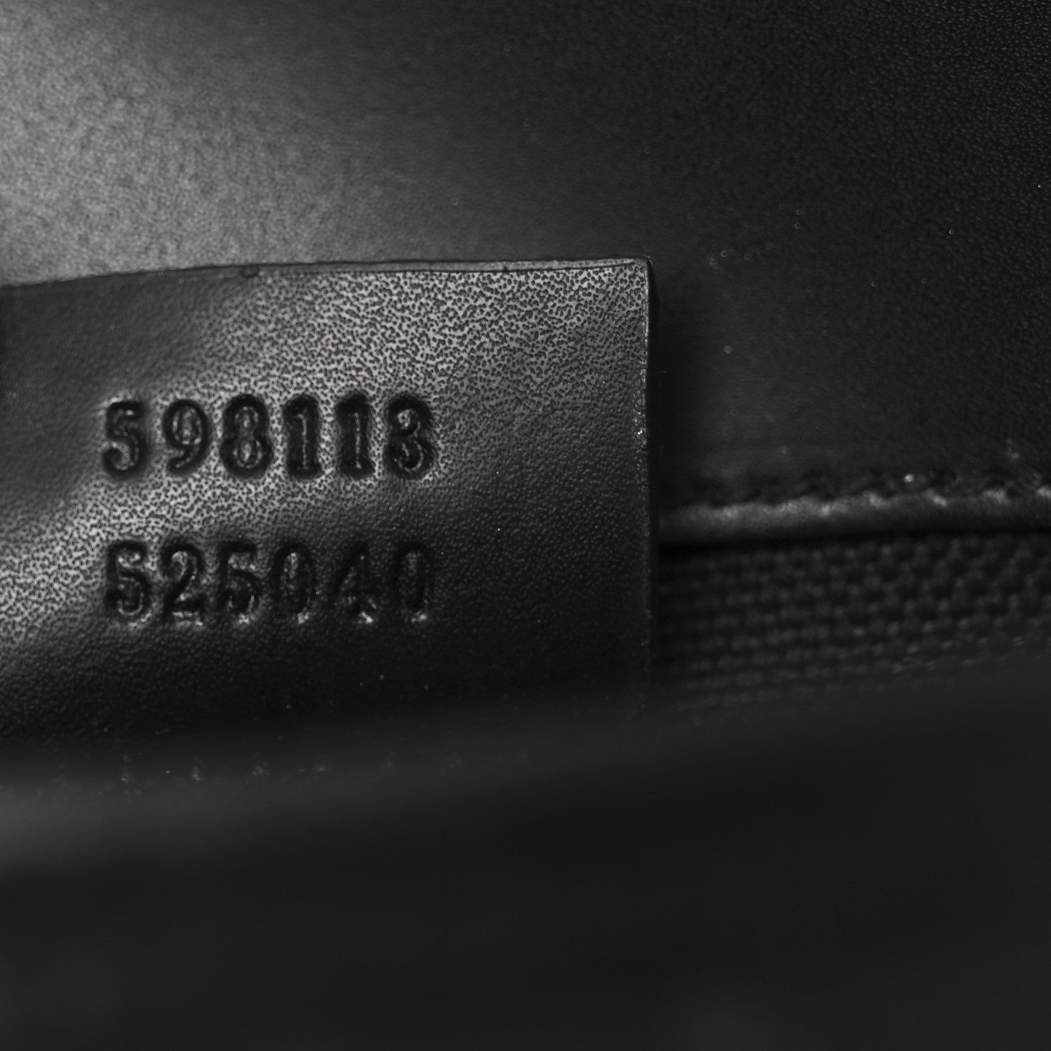 Gucci GG Supreme Monogram Web Slim Belt Bag Black Grey 7 of 12