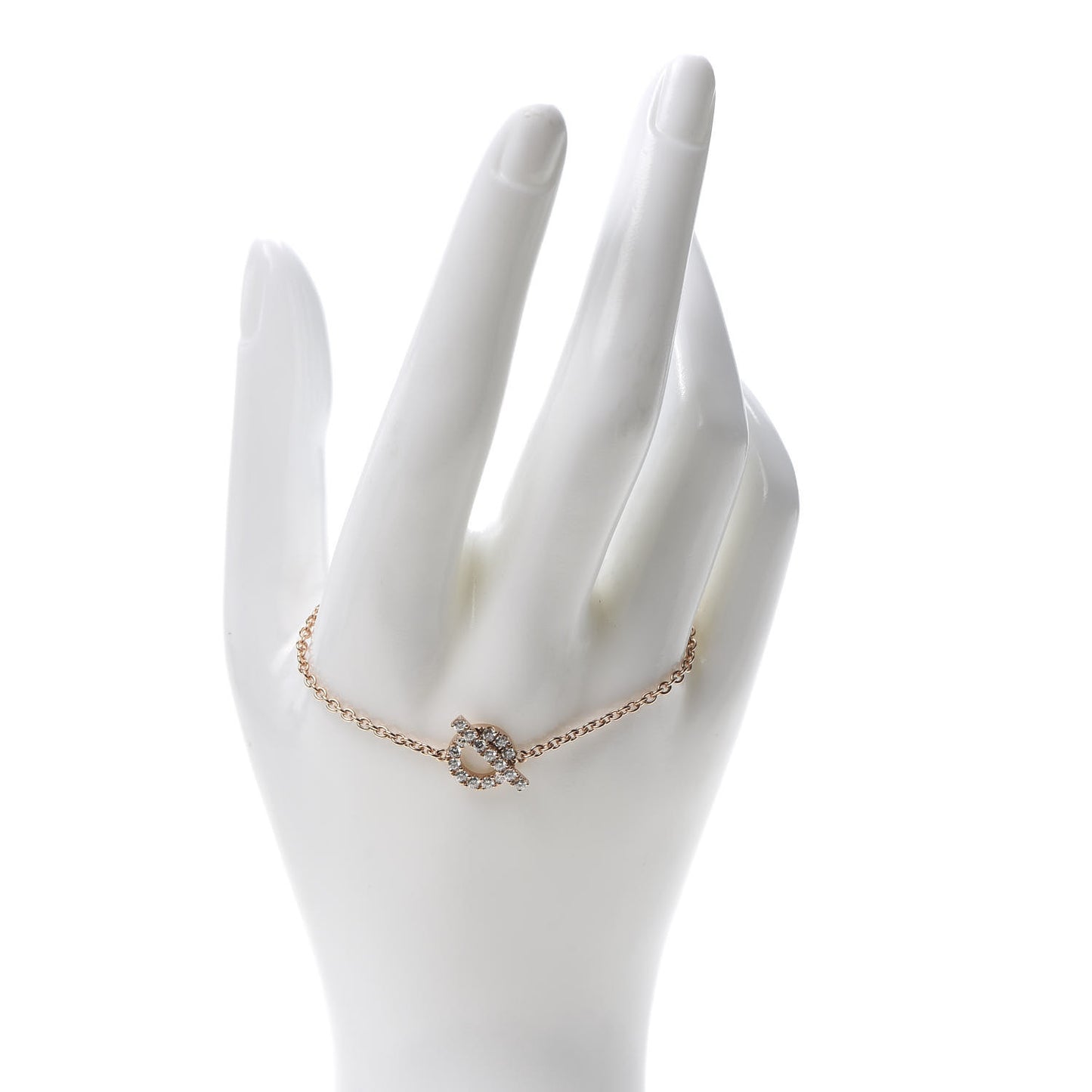 18K Rose Gold Diamond Finesse Bracelet SH