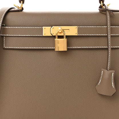 Hermes Epsom Kelly Sellier 28 Etoupe 8 of 11