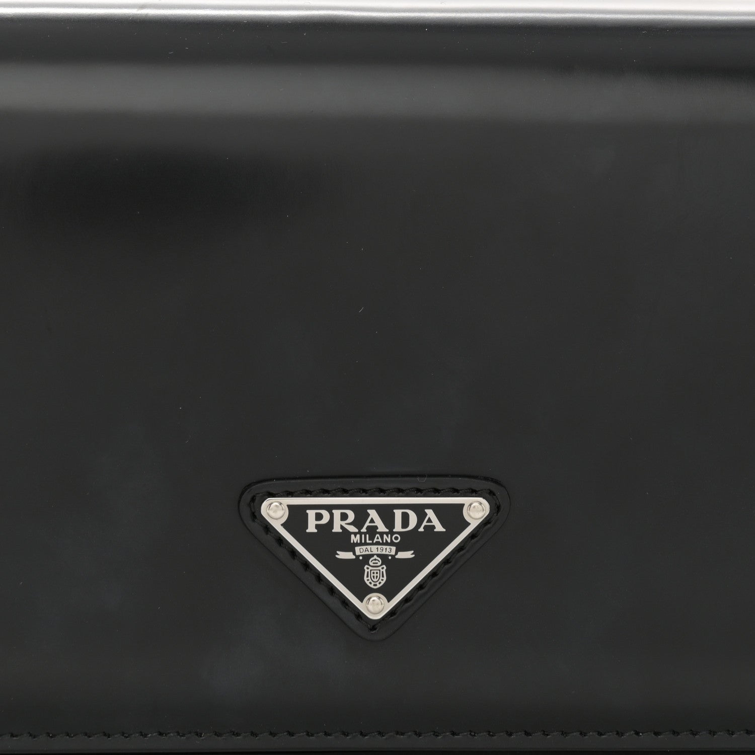 Prada Spazzolato Femme Flap Shoulder Bag Black 8 of 10