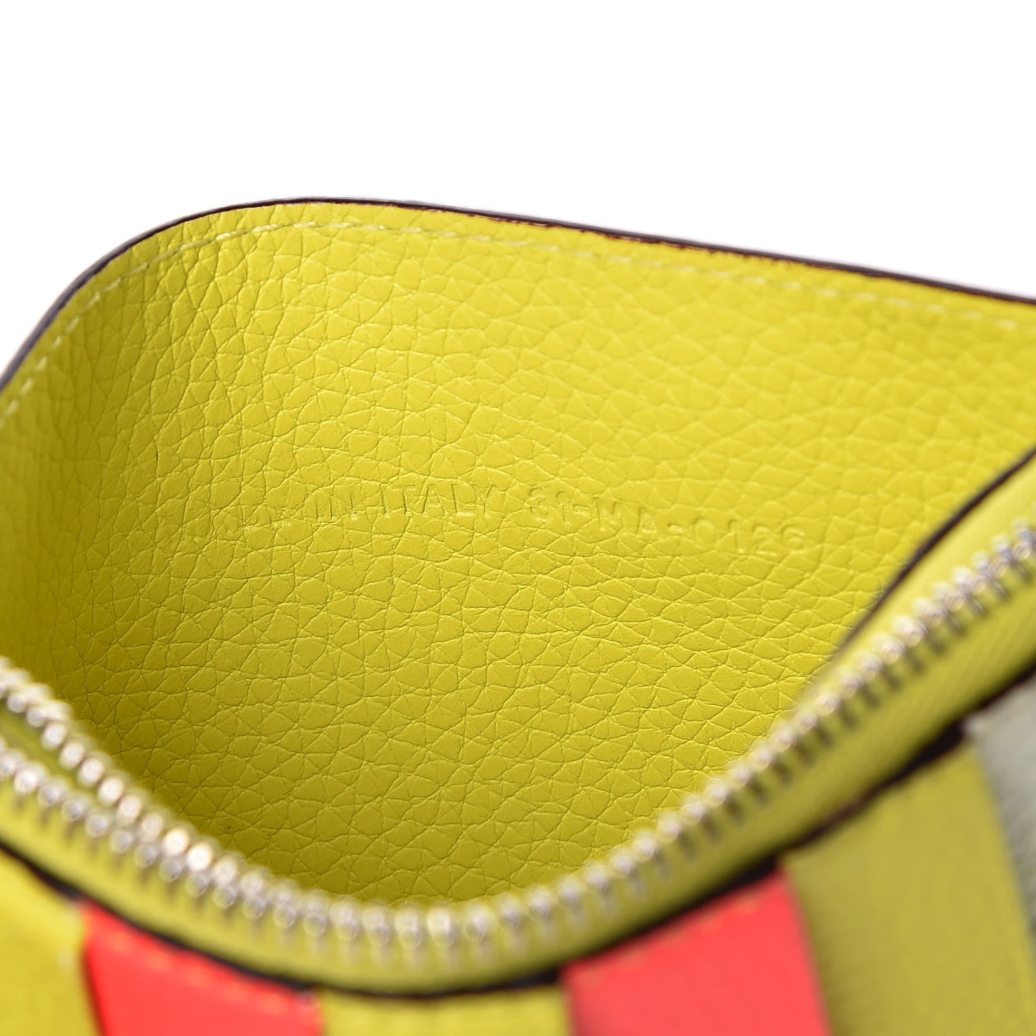 Christian Dior Bullcalf Tri-Color Diorissimo Card Holder Vert Acide 7 of 9