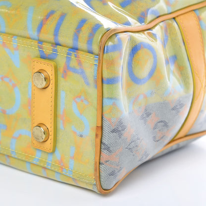 Louis Vuitton Monogram Pulp Defile Weekender PM Yellow 9 of 15