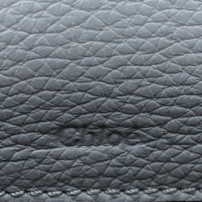 Chloe Calfskin Nano Marcie Saddle Bag Shady Blue 6 of 9
