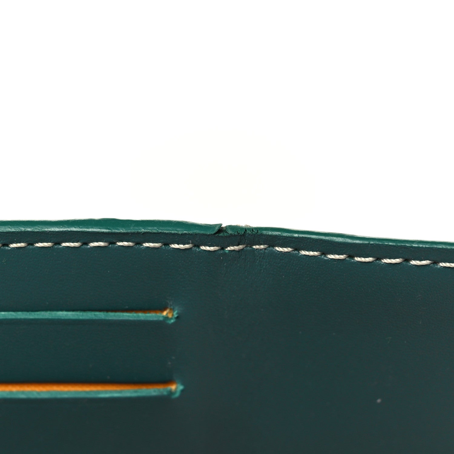 Goyard Goyardine Bi-Fold Victoire PM Wallet Green 9 of 9