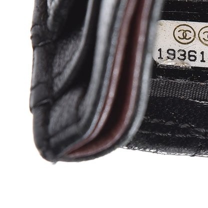 Chanel Lambskin Quilted Card Holder Black 9 of 9