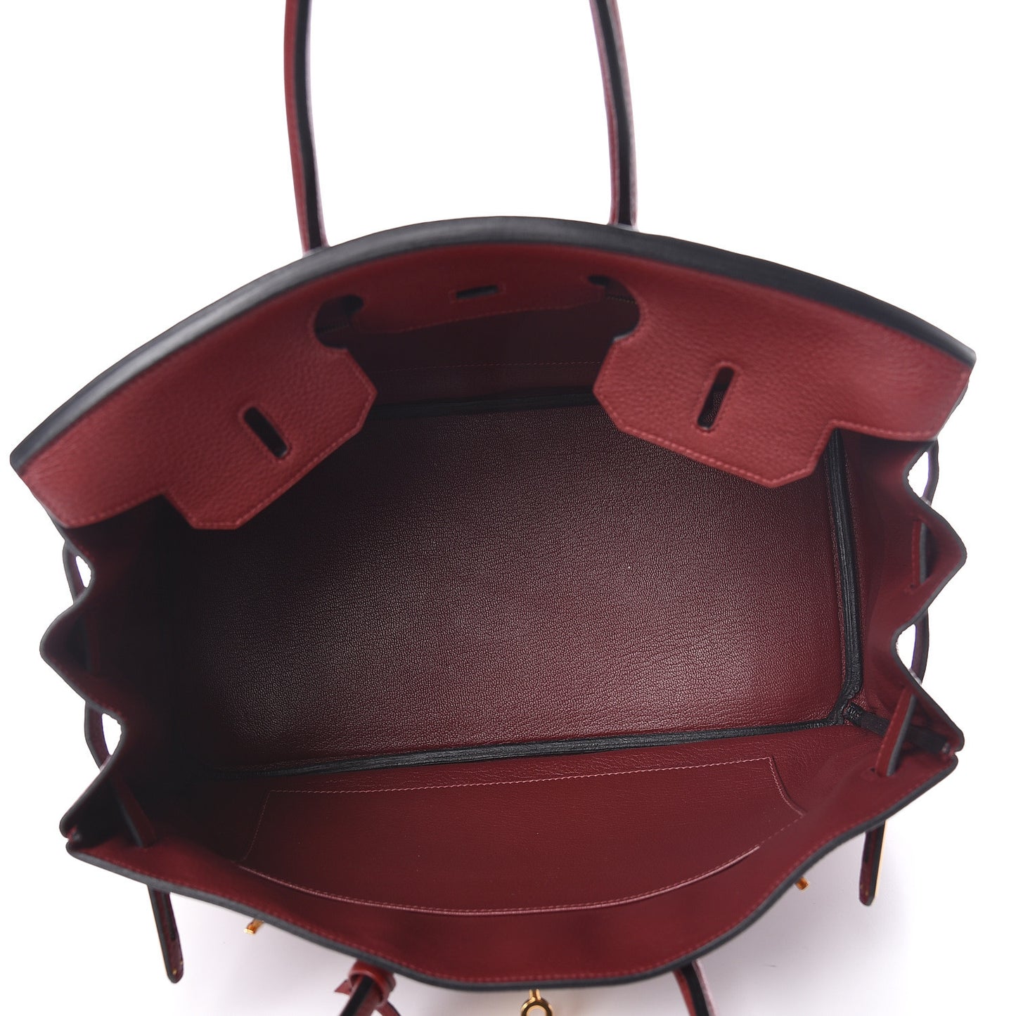 Taurillon Clemence Birkin 35 Rouge H