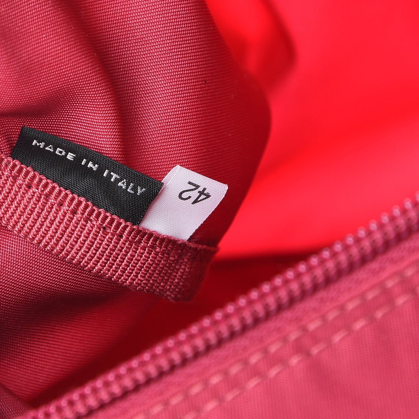 Nylon Vela Cosmetic Pouch Fuxia