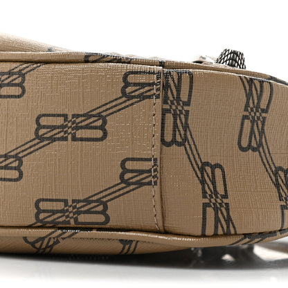 Balenciaga Coated Canvas BB Monogram Le Cagole Shoulder Bag XS Beige Brown 9 of 10